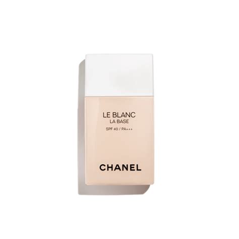 blanc de chanel utilisation|le blanc la base chanel.